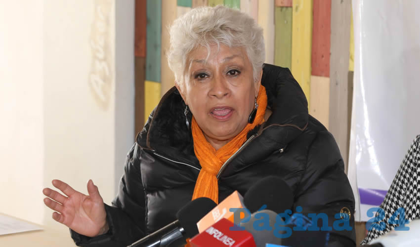 Isabel Jim&eacute;nez Maldonado, representante de la asociaci&oacute;n civil C&oacute;dice