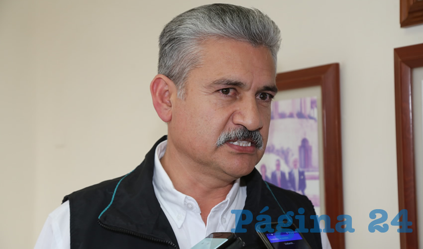 Eduardo Chavarría Macías, presidente del Partido Nueva Alianza Aguascalientes