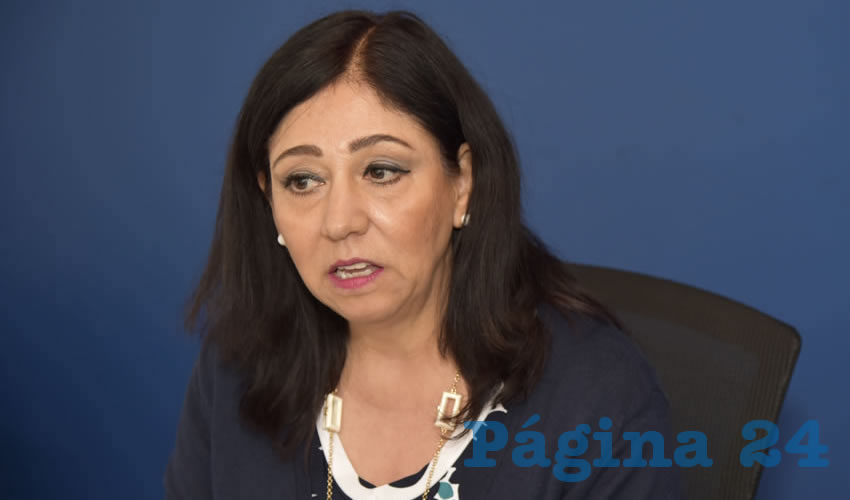 Teresa Guadalupe Medina Macías, directora de Servicios Médicos del DIF Estatal