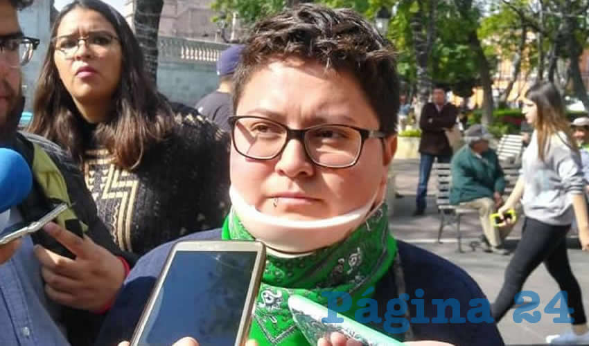 Claudia González Pineda, miembro del Observatorio de Violencia Social y de Género de Aguascalientes