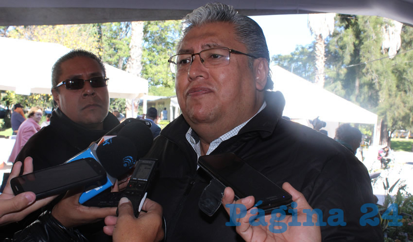 Jos&eacute; Luis Briones Brice&ntilde;o, delegado especial de la Secci&oacute;n uno del SNTE