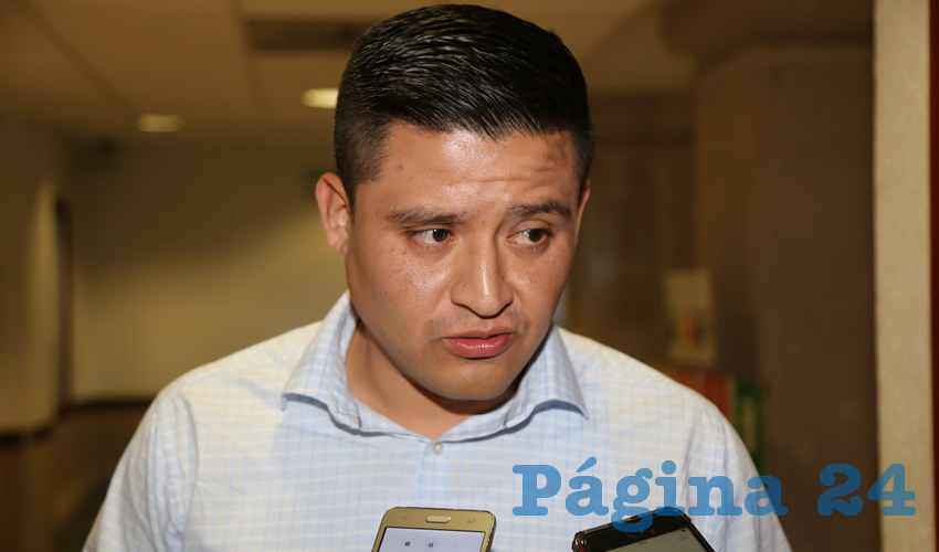 Heder Pedro Guzmán Espejel, diputado local (Foto: Eddylberto Luévano Santillán)