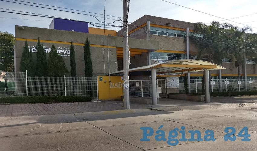 El colegio Tierra Nueva, situado en el fraccionamiento Haciendas de Aguascalientes