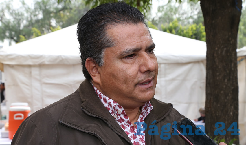 Jos&eacute; Enrique Ju&aacute;rez Ram&iacute;rez, presidente estatal del PRI (Foto: Eddylberto Lu&eacute;vano Santill&aacute;n)