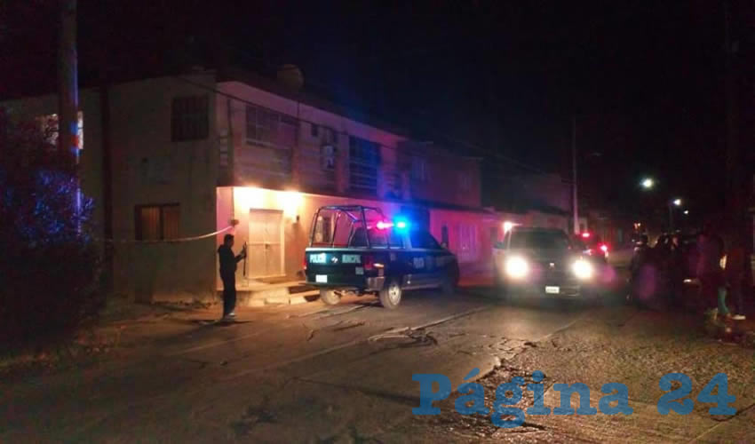 Policías en la colonia Industrial