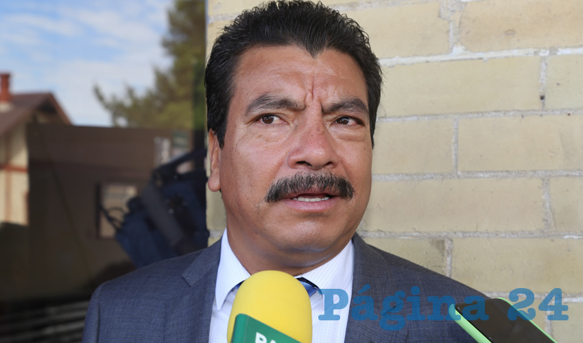 Francisco Javier Rivera Lu&eacute;vano, alcalde de Rinc&oacute;n de Romos