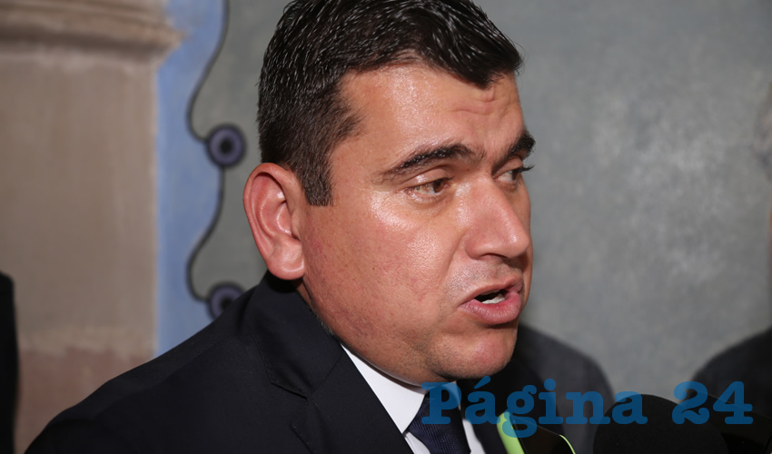 Ad&aacute;n Valdivia, alcalde de Calvillo