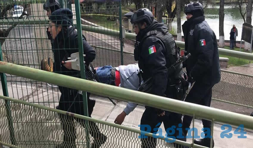 Cuando el hombre era trasladado al nosocomio, murió minutos más tarde