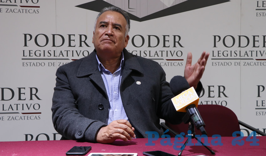 Armando Perales Gándara, diputado local de Movimiento de Regeneración Nacional (Morena) (Foto Rocío Castro Alvarado)