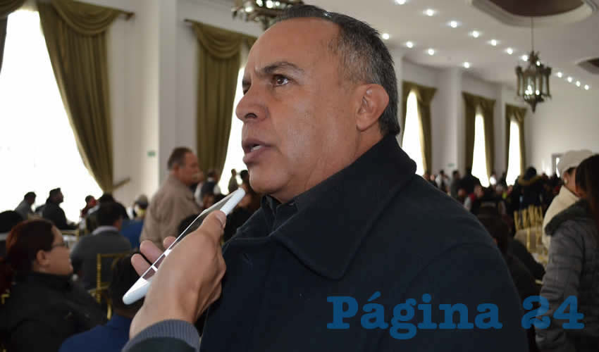 Cliserio del Real Hernández, subsecretario del Servicio Nacional de Empleo (Foto Merari Martínez)