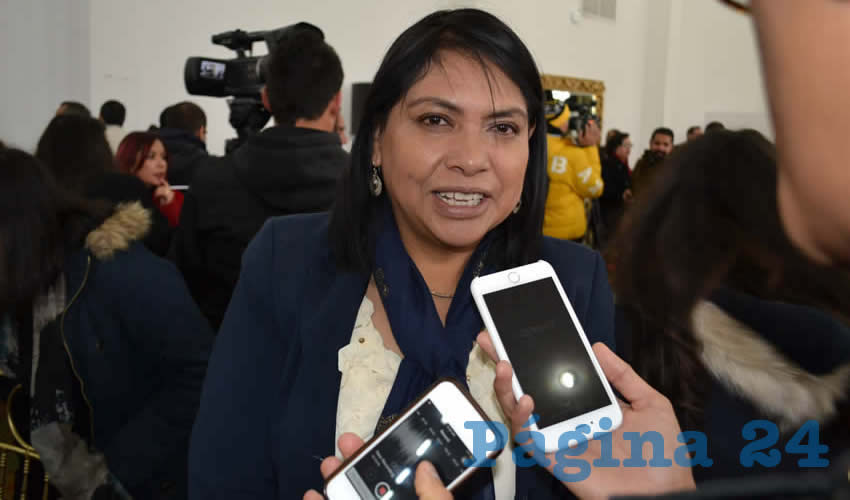 Guadalupe López Marchant, titular de la Secretaría de Desarrollo Urbano, Vivienda y Ordenamiento Territorial (Seduvot) (Foto Merari Martínez)