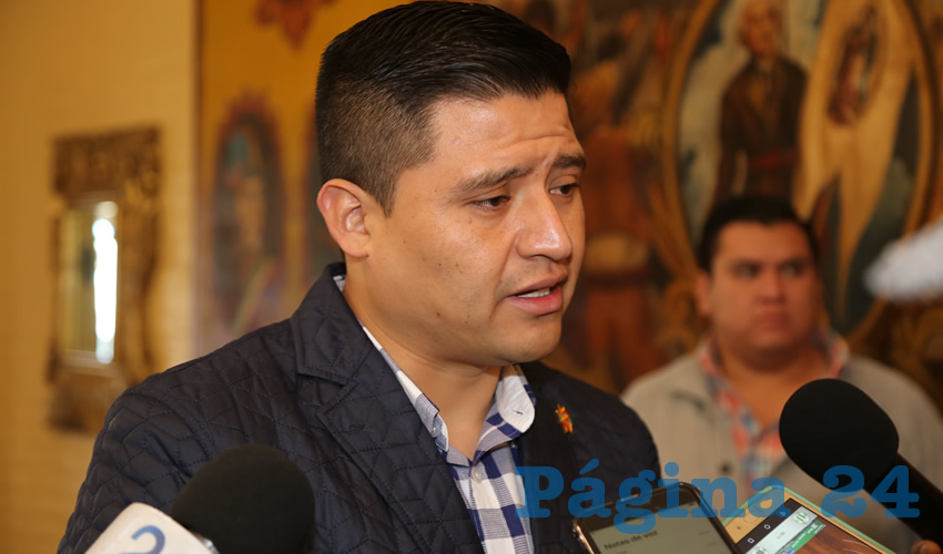 Heder Pedro Guzm&aacute;n Espejel, diputado local (Foto: Eddylberto Lu&eacute;vano Santill&aacute;n)