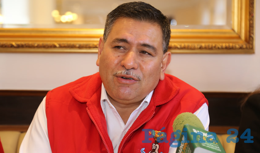 Pedro P&eacute;rez G&oacute;mez, dirigente del Movimiento Antorchista (Foto: Eddylberto Lu&eacute;vano Santill&aacute;n)