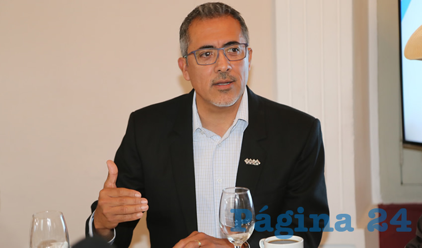 Alfonso Linares Medina, presidente de la Asociaci&oacute;n de Comerciantes de la Zona Centro