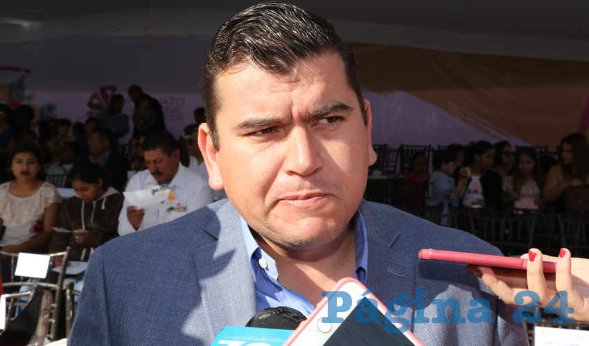 Adán Valdivia López, presidente municipal de Calvillo