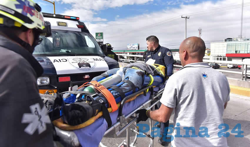 El empleado de Excell, José de Jesús Gómez Vela, fue rescatado con vida pero murió horas después