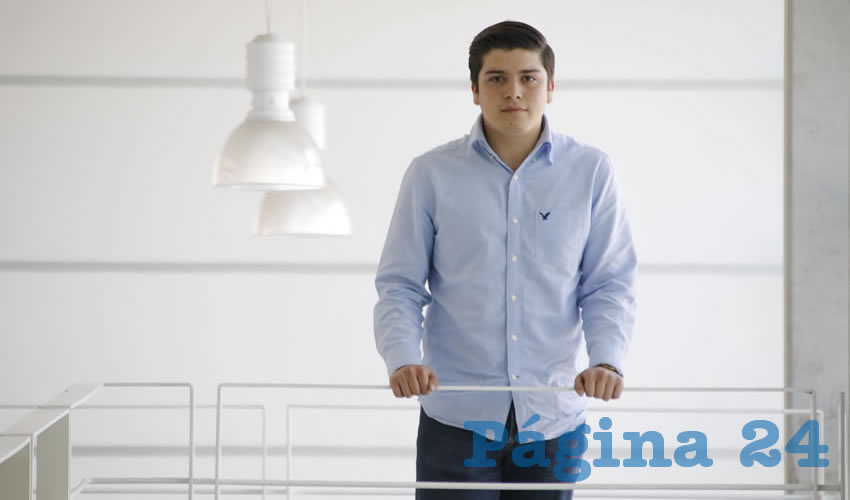 Edgar Bryan D&iacute;az Dur&oacute;n, estudiante de la licenciatura en Urbanismo de la UAA