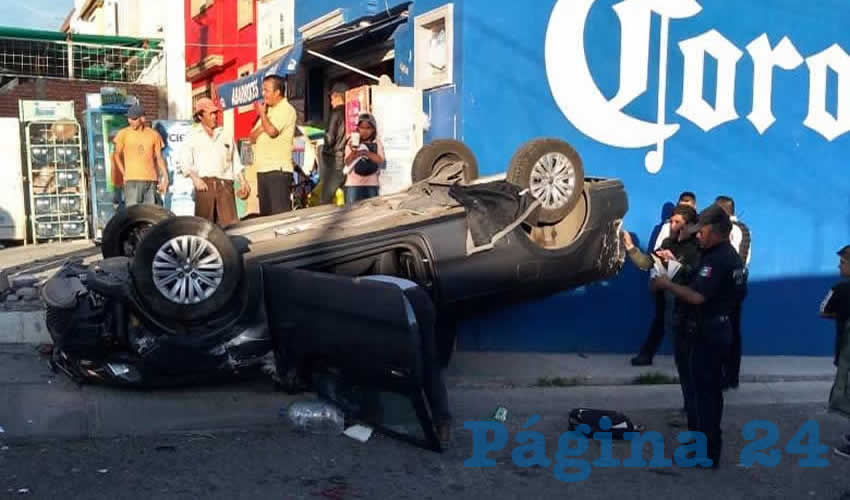 As&iacute; qued&oacute; la camioneta que manejaba el imprudente Jos&eacute; Carlos Moreno Ornelas