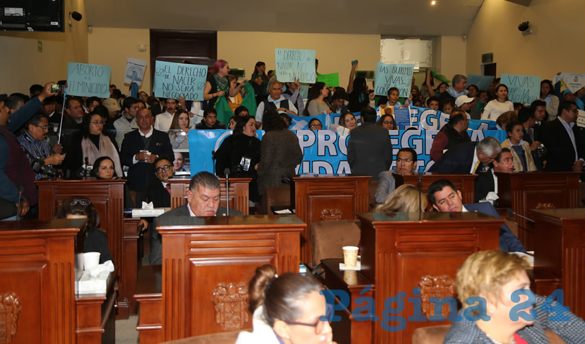 En una acalorada sesi&oacute;n no se aprob&oacute; la iniciativa de &ldquo;Derecho a la Vida&rdquo;
