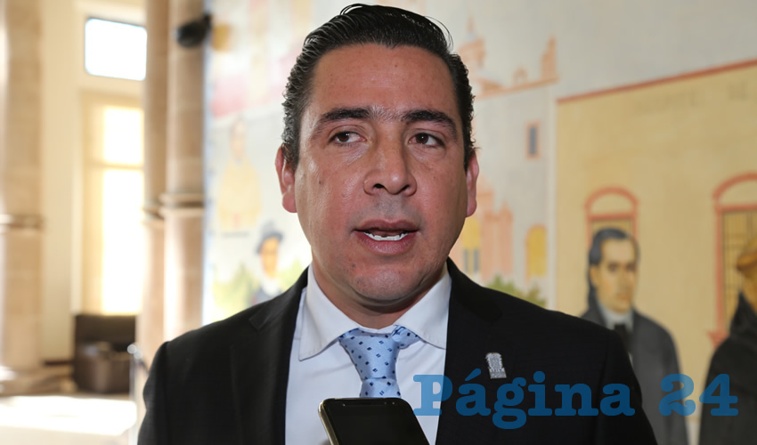 Gustavo Báez Leos, diputado local (Foto: Eddylberto Luévano Santillán)