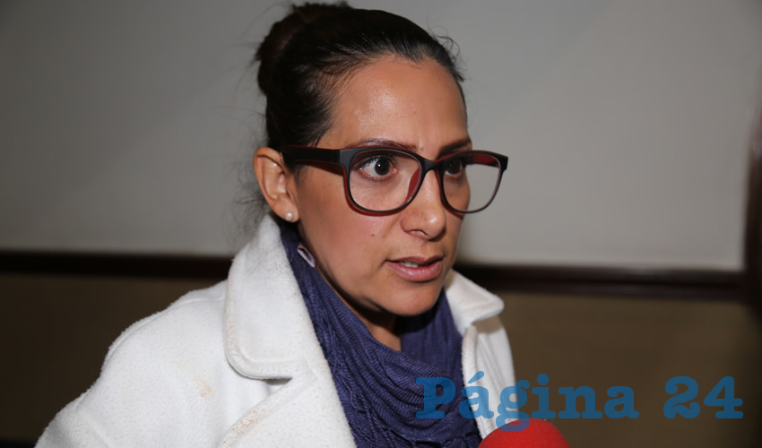 A&iacute;da Karina Banda Iglesias, presidenta de la Comisi&oacute;n de Derechos Humanos del Congreso del Estado