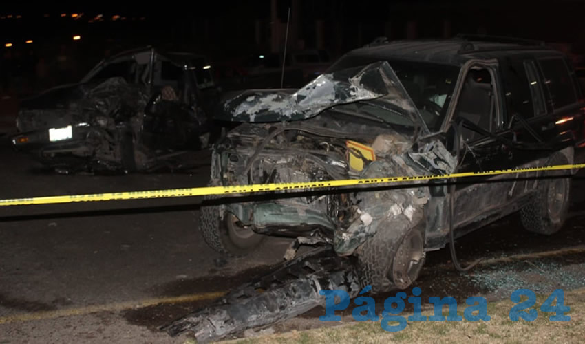 La unidad Jeep Grand Cherokee que manejaba Humberto Orihuela Rodr&iacute;guez