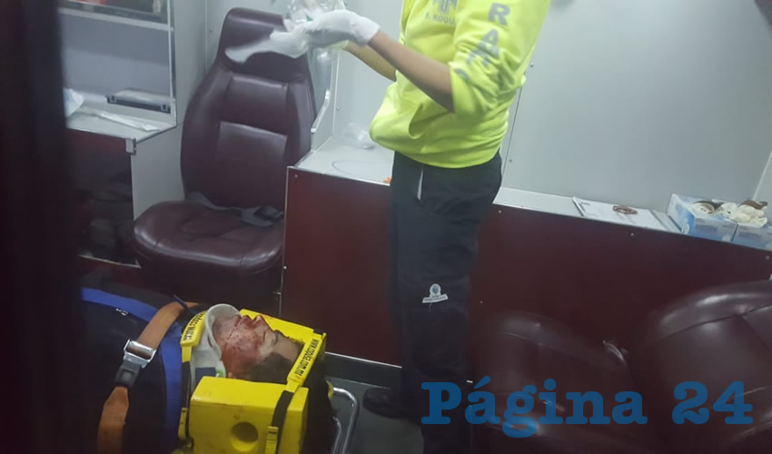 La v&iacute;ctima se encuentra internada en el Hospital Hidalgo