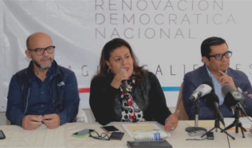 Arnoldo Rodríguez Reyes y Norma Esparza Herrera, en busca de consensos para cambiarle nombre al PRI: “Renovación Democrática Nacional”