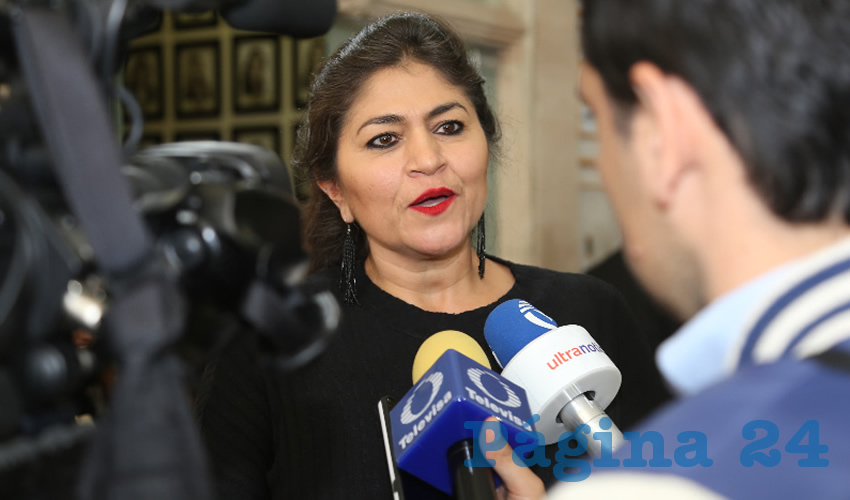 Nora Ruvalcaba Gámez, dirigente de las RSP en Aguascalientes