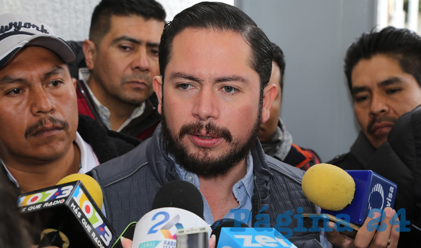 Jes&uacute;s Enrique Ram&iacute;rez P&eacute;rez secretario general de la Confederaci&oacute;n Regional Obrera Mexicana (Foto: Eddylberto Lu&eacute;vano Santill&aacute;n)