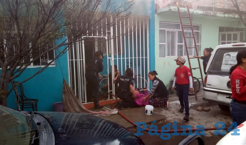 El terrible siniestro ocurrió en Pabellón de Arteaga, en la casa ubicada en la calle Francisco Vital Rodríguez 314, colonia Plutarco Elías Calles