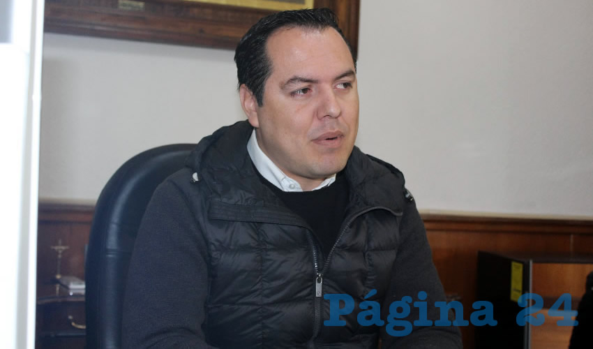 Jaime Gerardo Beltr&aacute;n Mart&iacute;nez, secretario del Ayuntamiento de Aguascalientes
