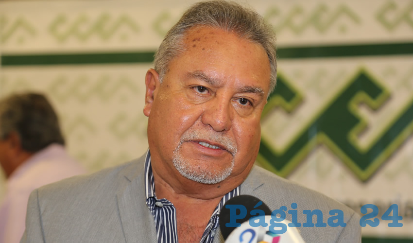 Pedro Gutiérrez Romo, presidente del Consejo Coordinador Empresarial de Aguascalientes