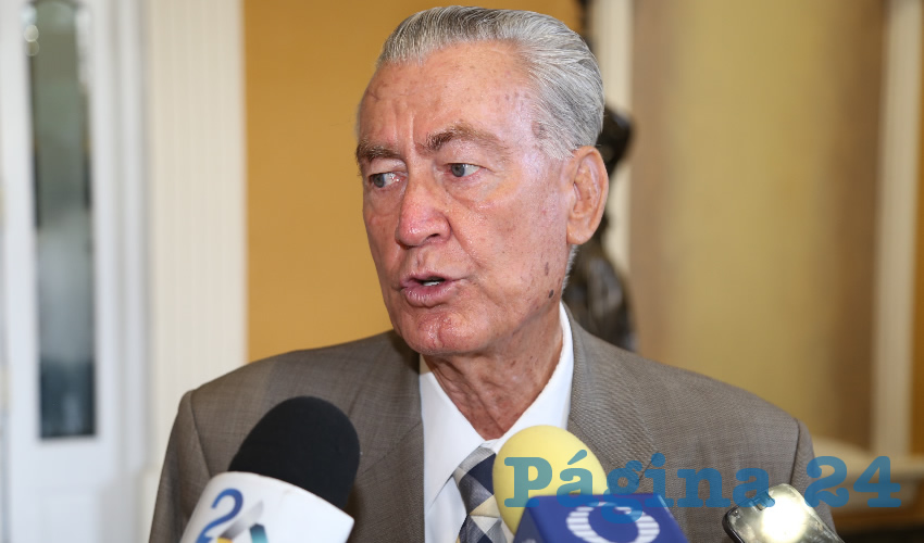 Roberto Díaz Ruiz, presidente estatal de la Cámara Nacional del Autotransporte de Carga