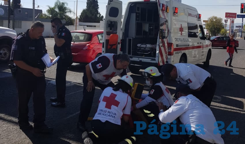 El intento de suicidio ocurrió en avenida Convención norte, cerca de Plaza San Marcos