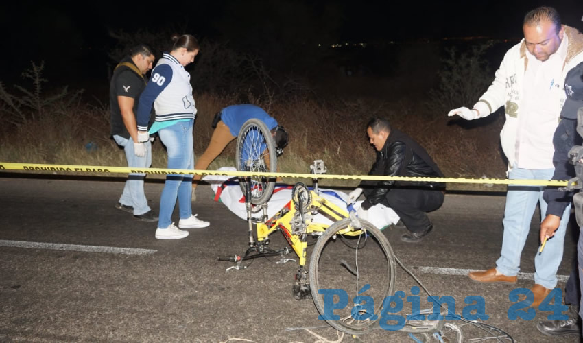 El fatal percance ocurrió sobre la carretera estatal 28, en Jesús María