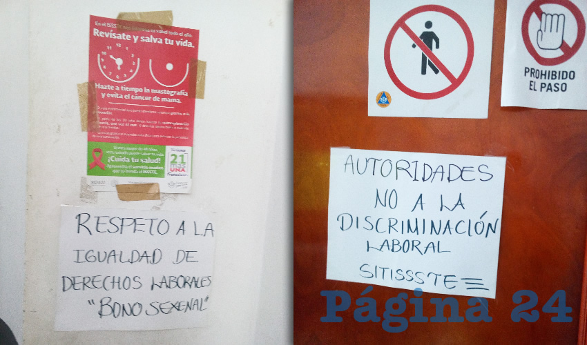 Trabajadores de confianza del ISSSTE piden bono sexenal y que se respete su antigüedad