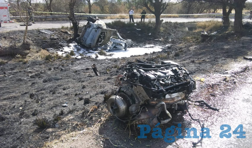 El BMW que conduc&iacute;a la v&iacute;ctima, Juan Daniel &ldquo;N&rdquo; &ldquo;N&rdquo;, qued&oacute; totalmente destrozado