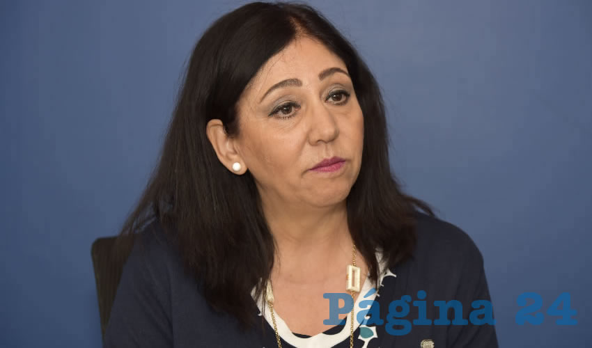 Teresa Guadalupe Medina Mac&iacute;as, directora de Servicios M&eacute;dicos del DIF Estatal
