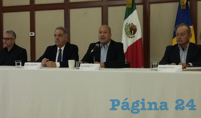 Enrique Alfaro Ramírez, gobernador de Jalisco, lamentó que el estado “está en una situación sumamente grave en materia de seguridad”, y que el gobernador anterior maquilló esta realidad al recortar las cifras sobre delitos para informarlas al Secretariado Ejecutivo del Sistema Nacional de Seguridad/Foto: Francisco Tapia