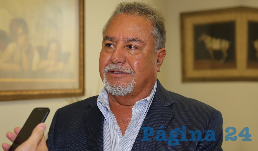 Pedro Gutiérrez Romo, presidente del Consejo Coordinador Empresarial de Aguascalientes