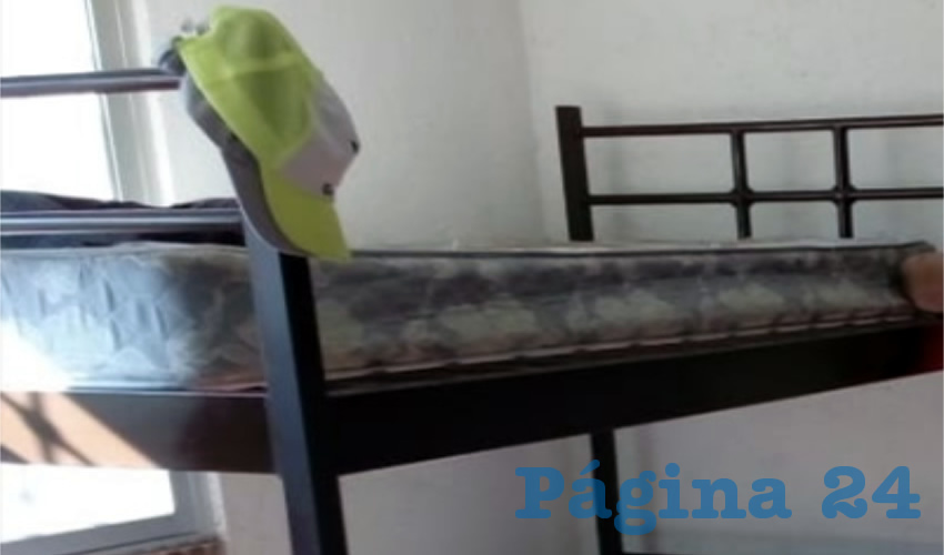 Brianda Vanessa se ahorc&oacute; en esta litera