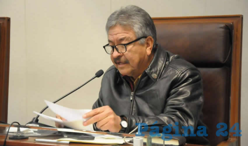 Jesús Padilla Estrada, diputado local de Movimiento de Regeneración Nacional (Morena) (Foto Rocío Castro Alvarado)