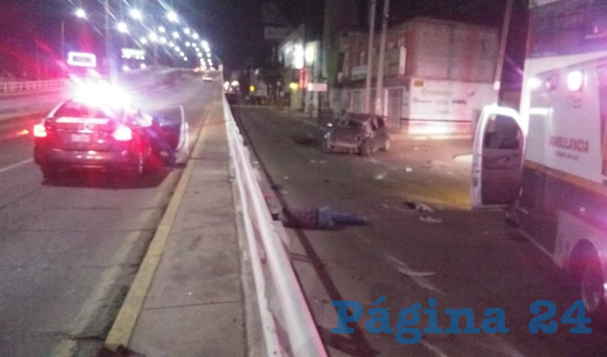 Juan Francisco Mu&ntilde;oz Muro sali&oacute; expulsado de su auto cuando se volcaba sobre avenida Convenci&oacute;n sur