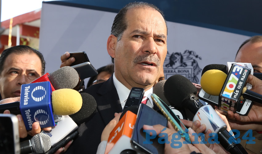 Martín Orozco Sandoval, gobernador del Estado (Foto: Eddylberto Luévano Santillán)