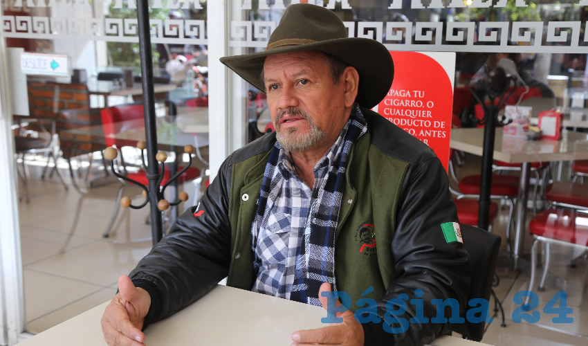 Cecilio &Aacute;vila Garc&iacute;a, dirigente estatal de la Central Independiente de Obreros Agr&iacute;colas y Campesinos