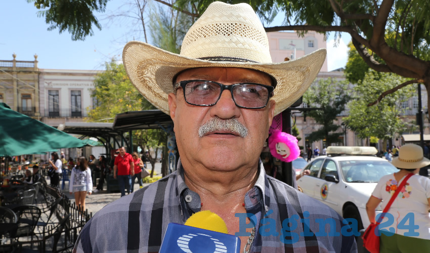 Rub&eacute;n &Aacute;ngel Berumen de la Cerda, presidente estatal de la C&aacute;mara Nacional de Comercio