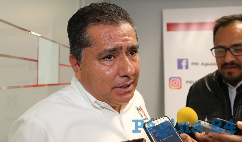 José Enrique Juárez Ramírez, presidente del CDE del PRI (Foto: Eddylberto Luévano Santillán)