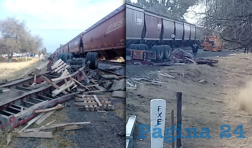 El percance ocurrió en la carretera federal número 22 en el entronque con la comunidad Estación