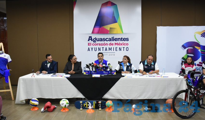 La administración encabezada por la alcaldesa Tere Jiménez anunció la tercera edición de la Copa Aguascalientes, el Corazón de México y el evento Mega Todos Juntos Activándonos